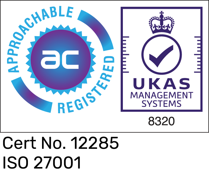 Approachable plus UKAS logo